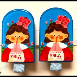 Handmade hair clip set